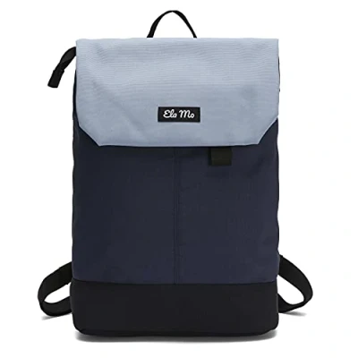 Obrázek Ela Mo Dámský batoh pěkný a promyšlený Daypack Batohy na laptop pro ženy taška proti krádeži do školy, univerzitu, zaměstnání, modrá (nightblue), jednodenní výlety