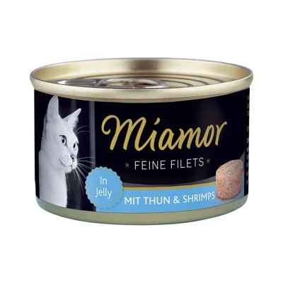Obrázek Konzerva MIAMOR Fillet tuňák a krevety v želé 100g