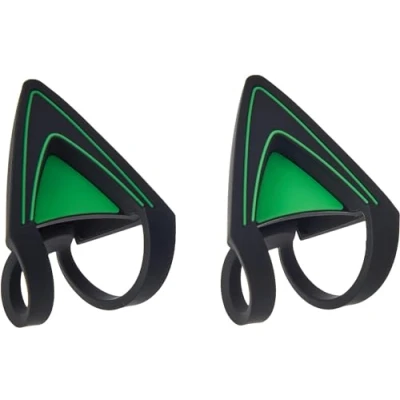 Obrázek Razer Kitty Ears Katzenohren Kraken Headsets (Passend Kraken, Verstellbar, Wasserdicht) Grün