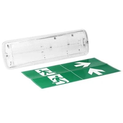 Obrázek Orno METU LED nouzový východ Board světlo zabudovaná LiFePO4 baterie 2,7 W 3H IP65 6000 K