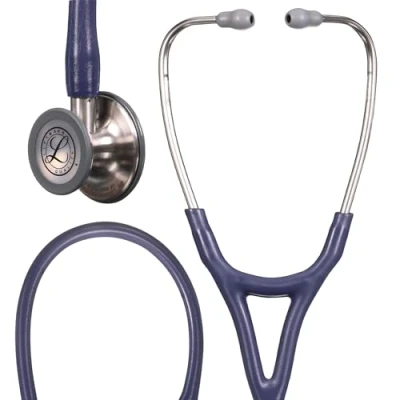 Obrázek 3M Littmann Diagnostický stetoskop Cardiology IV, 6187C, hrudní díl z ušlechtilé oceli, půlnoční modrá hadice
