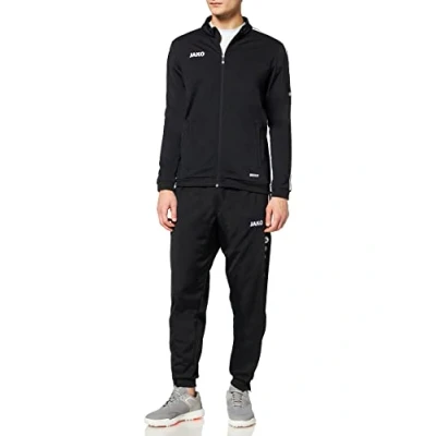 Obrázek JAKO Pánská tréninková souprava Polyester Striker 2.0, černá/bílá, S, M9119