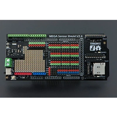 Obrázek DFRobot Mega senzor Shield V2.4 (Compatible with Arduino Mega)