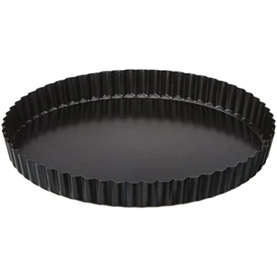 Obrázek Paderno forma na koláč 47712 24, nepřilnavá plechová koláče a quiche, borovice, vyjímatelné dno, koláče, 24 cm, černá