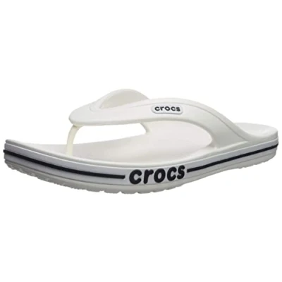 Obrázek Crocs Unisex&#039;s Bayaband Flip Flop,White/Navy,41/42 EU