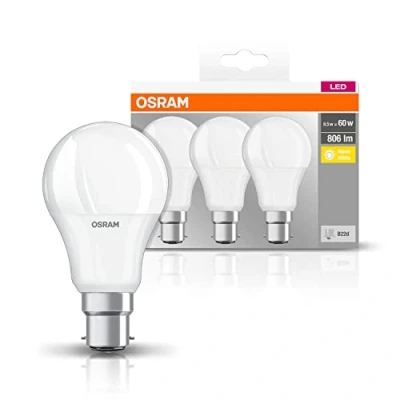 Obrázek Osram A+ LED žárovka plastová 9 W E27, bílá 955493