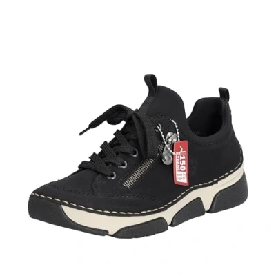 Obrázek Rieker dámské Slip On Sneaker 45913, polobotky, černá