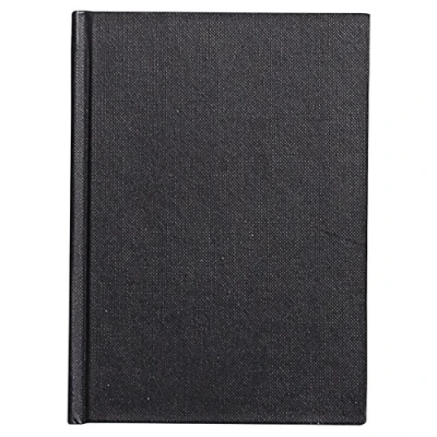 Obrázek Clairefontaine 134247C skicák / sešit na kreslení Goldline, lepený s vazbou nití, DIN A6 10,5 x 14,8 cm, formát výšku, 64 listů 140 g slonová kost, pevnou obálkou, ideální pro Mixmedia, černá,