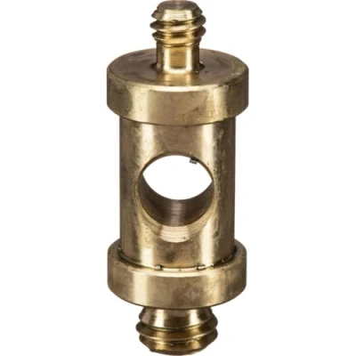 Obrázek Manfrotto 118 kohoutek pro 2905 1/4 20 palce samec a 3/8 samec, 26 mm dlouhý adaptér nahrazuje 3107, mosaz