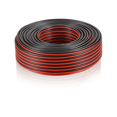 Obrázek MANAX® Lautsprecherkabel CCA 2x1,5mm² rot/schwarz 20 m Ring