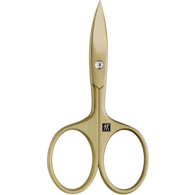 Obrázek ZWILLING Nůžky na nehty (ostré, lehce prohnuté ostří s mikrozuby, hypoalergenní, prsty a nehty), prémiové zlato, 90 mm