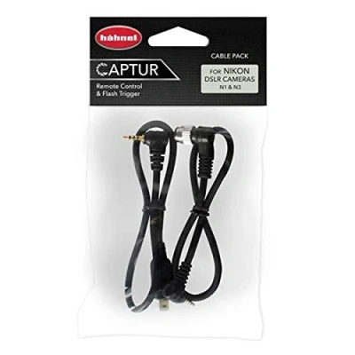 Obrázek Hähnel Captur 2dílná sada kabelů Pro dálkové ovládání Nikon, časovač a modul/náhradní kabel (N1 + N3)