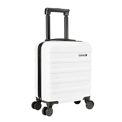 Obrázek Cabin Max Anode 30L 45x36x20 cm Handgepäck Koffer leicht, Hartschale, 4 Räder, 45 x 36 20 Leichtes geeignet für Easyjet unter dem Sitz (Polar weiß)