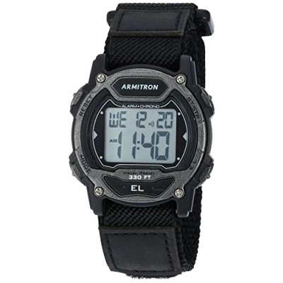 Obrázek Armitron Sport Unisex Erwachsene Digital Quarz Uhr mit Nylon Armband 45/7004GBK