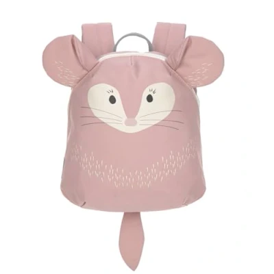 Obrázek LÄSSIG dětský batoh pro péči o děti s postýlkou hrudním popruhem / drobný batoh, About Friends Činčila, 24 cm, 3,3 L