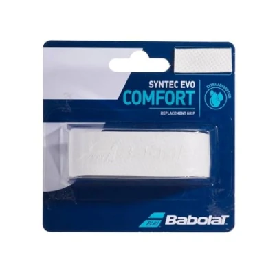 Obrázek Babolat Syntec Evo X1 Grip v bílé barvě