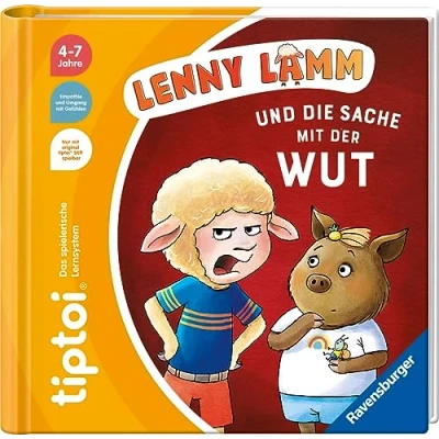 Obrázek tiptoi® Lenny Lamm und die Sache mit der Wut, Gefühle Buch für Kinder ab 4 Jahre