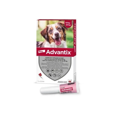 Obrázek ADVANTIX S.O. 1x2,5ml (pro psy 10 25kg)