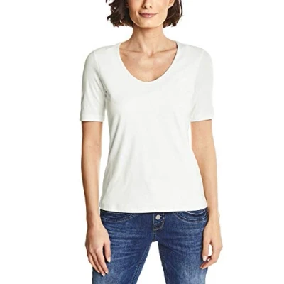 Obrázek Street One Dámské tričko New Palmira, Off White Neu, 40, nové
