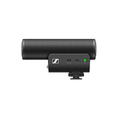 Obrázek Sennheiser MKE 400 mikrofon pro směrovou trubku kamery s 3,5mm přípojkami TRRS a DSLR, kompaktní fotoaparáty mobilní zařízení (508898)