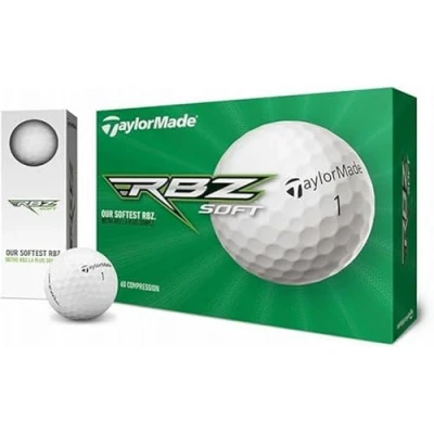 Obrázek TaylorMade RBZ Soft Dozen Golfbälle, weiß, ein Dutzend 2021