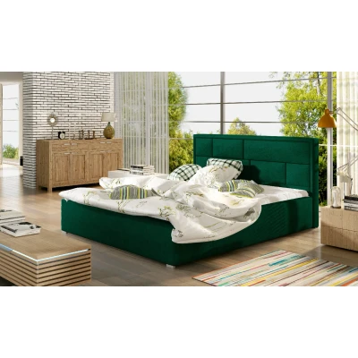 Obrázek Postel Latina 200x200 + kovový rám / plynový výtah box na lůžkoviny Materiál Dekor: Kronos 19