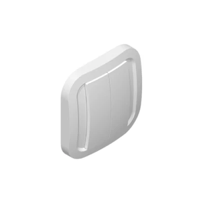 Obrázek NodOn CWS 2 1 01 EnOcean Wand Schalter doppelt einfach, weiss, drahtlos, batterielos