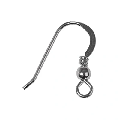 Obrázek RAYHER 2227700 925 háčky na uši, 20 mm, SB sáček 2 kusy, stříbrné