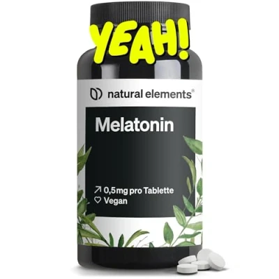 Obrázek Melatonin 365 tablet 0,5 mg melatoninu v jedné tabletě vysoká dávka bez nežádoucích přísad laboratorně testováno alternativa k sprej na usínání 100% veganský