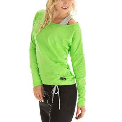 Obrázek WINSHAPE Dámské volný čas Sport Dance Fitness Ws2 Longsleeve, zelené jablko, M EU