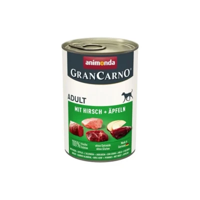 Obrázek Animonda Konzerva GRAN CARNO Adult vepřové, jelení maso a jablka 400g
