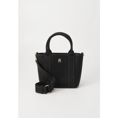 Obrázek Tommy Hilfiger Logotape MINI TOTE Kabelka, Ženy, Velikost: One Size, Black