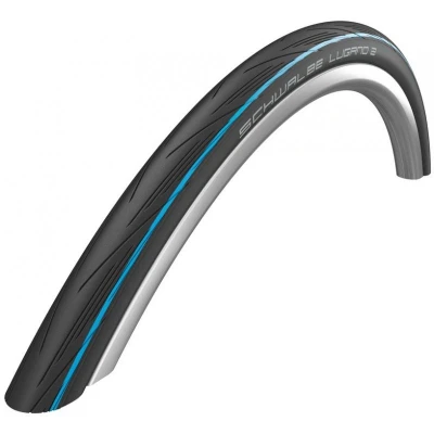 Obrázek Schwalbe Lugano II 700x25c (25 622) HS471 drát černo bílá Plášť