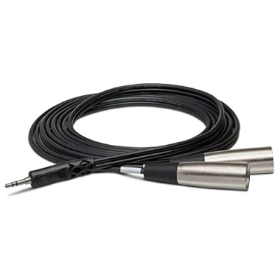 Obrázek Hosa CYX 402M, Stereo Breakout, 3. 5 mm TRS na Dual XLR3M, 2 m