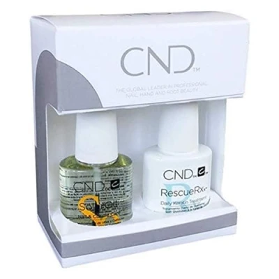 Obrázek CND RescueRXx &amp; Solar Oil Kit sada na opravu a péči o nehty