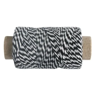 Obrázek Rayher 55517576 příze, 1 mm Ø, na roli cca 35 m, SB sáček 10 g, Černá