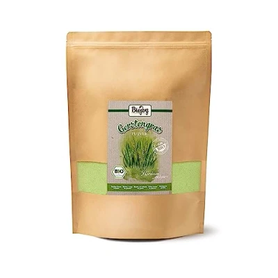 Obrázek Biojoy Bio prášek z ječmene (1 kg), mletý ječmen, surový a bez přísad