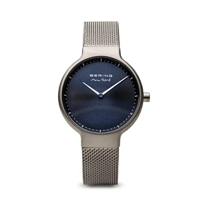 Obrázek Bering Dámské hodinky Quarz Movement Max René Collection s ušlechtilou ocelí a safírovým sklem 15531 XXX náramkové vodotěsné: 5 ATM, šedá/šedá, minimální