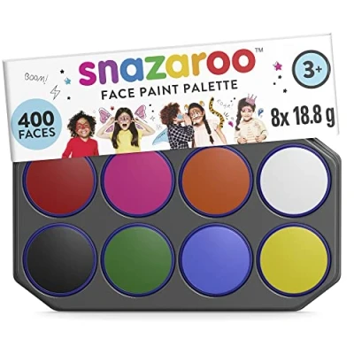 Obrázek Snazaroo sada barev na líčení večírek, paleta se 2 štětci