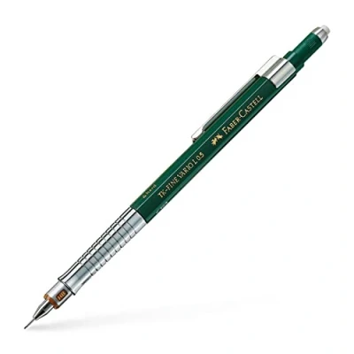 Obrázek Faber Castell 135500 mechanická tužka TK FINE VARIO L, tloušťka tuhy: 0,5 mm, barva dříku: zelená