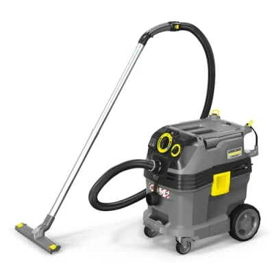 Obrázek Kärcher Mokrý/suchý vysavač NT 30/1 Tact Te M, výkon: max. 1380 W, plastová nádoba: 30 l, přístrojová zásuvka, plochý skládaný filtr PES, podlahová a spárová hubice, třída ochrany proti prachu