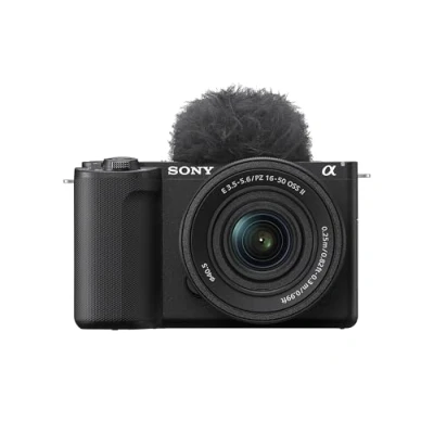 Obrázek Sony Alpha ZV E10 II APS C bezzrcadlový videokamera s 16 50 mm f/3.5 5.6 Power Zoom (4K60p video, 4:2:2 10bitové nahrávání, 26 MP, pokročilá digitální stabilizace, automatické zaostřování v reálném
