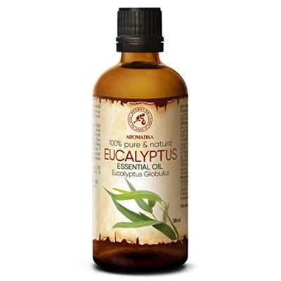 Obrázek eukalyptový olej éterický 100 ml čistý přírodní Eucalyptus Globulus nejlepší pro saunu inhalace aroma difuzér vonná lampa esenciální