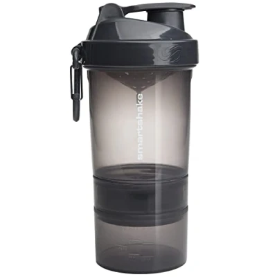 Obrázek Smartshake Unisex dospělí láhev na pití O2GO, šedá, 600 ml