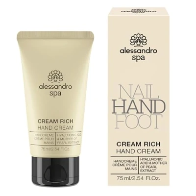 Obrázek alessandro Spa Cream Rich bohatý anti aging krém na ruce, pro suché a namáhané 75 ml