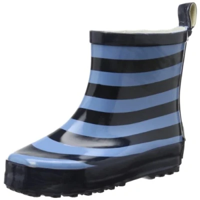 Obrázek Playshoes Unisex Dětské gumové holínky Poloviční kozačky do deště, Ringel