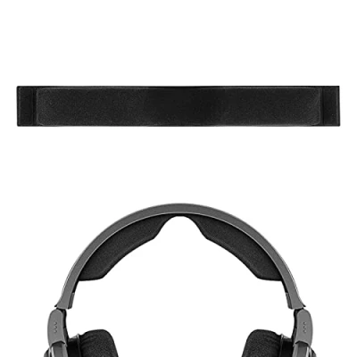 Obrázek Geekria Kopfband Pad aus Netzstoff, kompatibel mit Sennheiser HD650, HD660 S, HD 660S2, Kopfhörer Ersatzband, Head Top Kissenbezug, Reparaturteil (schwarz)
