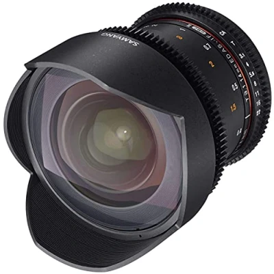 Obrázek SAMYANG 13014T3.1N T3.1 VDSLR ED UMC II Objektiv für Anschluss Nikon (14mm)