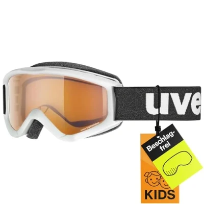 Obrázek uvex speedy pro lyžařské brýle děti zesílení konstrastu zvětšené zorné pole bez zamlžení white/lasergold one size