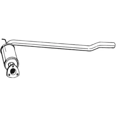 Obrázek Bosal 233 113 Mittelschalldämpfer